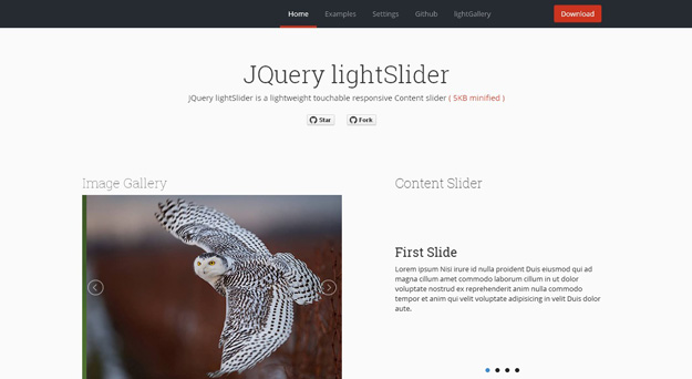 JQuery-lightSlider
