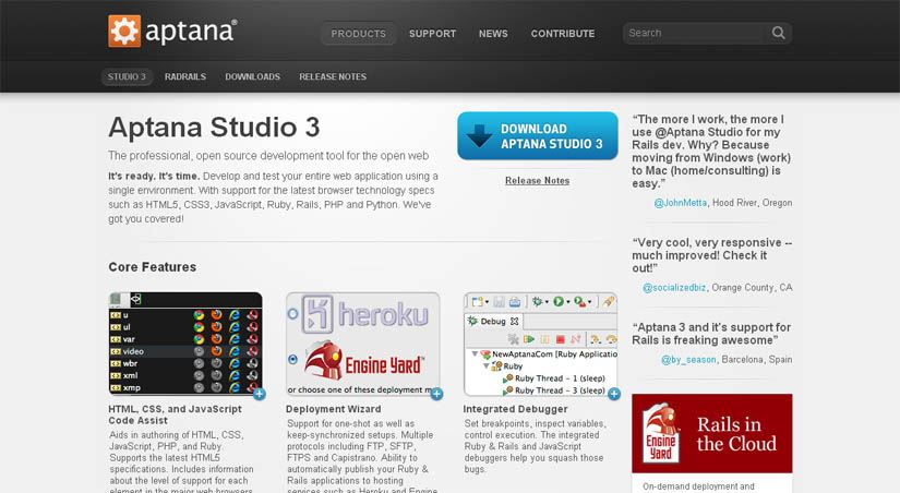 aptana-studio-html5-editor