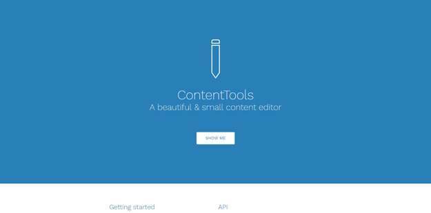 content tools