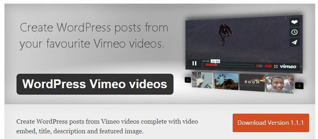wordpress-vimeo-videos