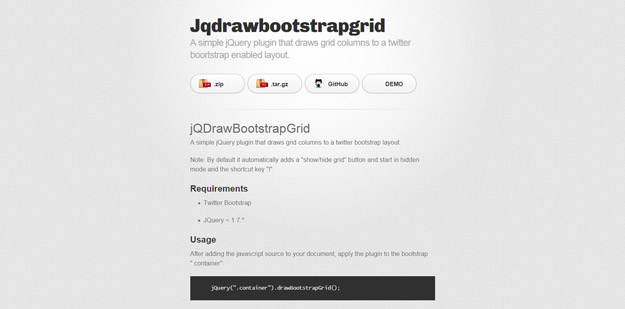 Jqdrawbootstrapgrid by plozi