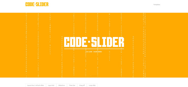 code slider