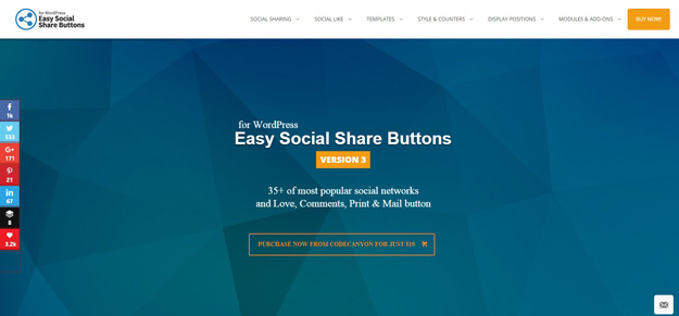 easy social share buttons