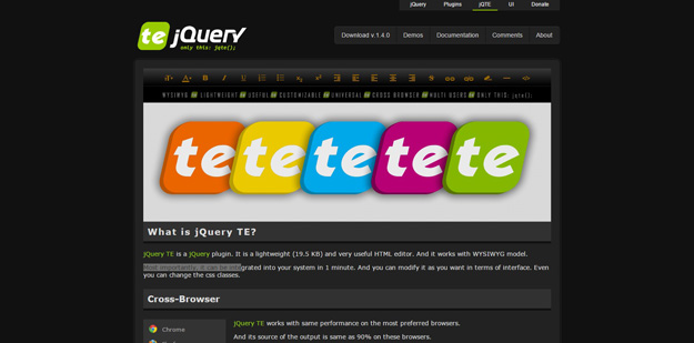 jQuery Text Editor