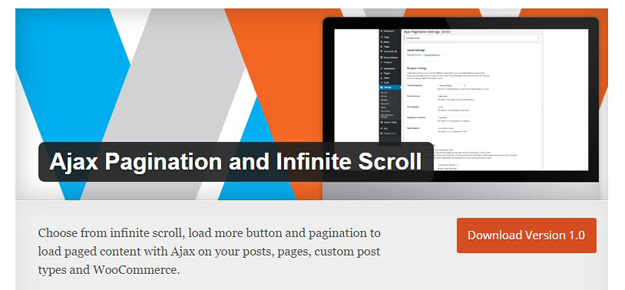 Ajax Pagination and Infinite Scroll