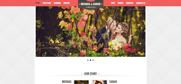 Kalyan HTML5 Wedding Template