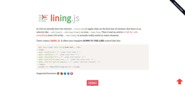 Lining.js