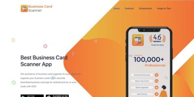 business card scanner app