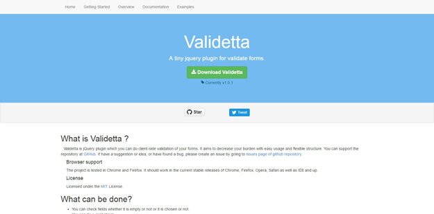 validetta