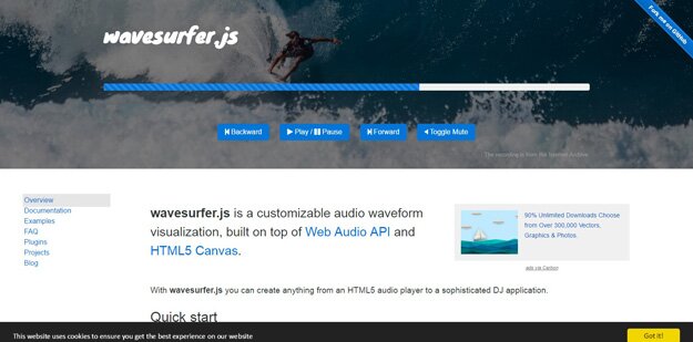 wavesurferjs
